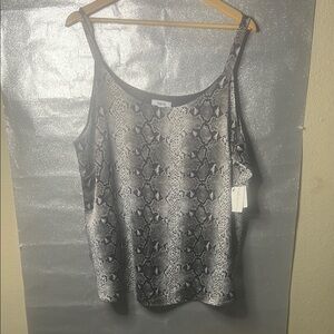 Chic Snake Print Tank Top